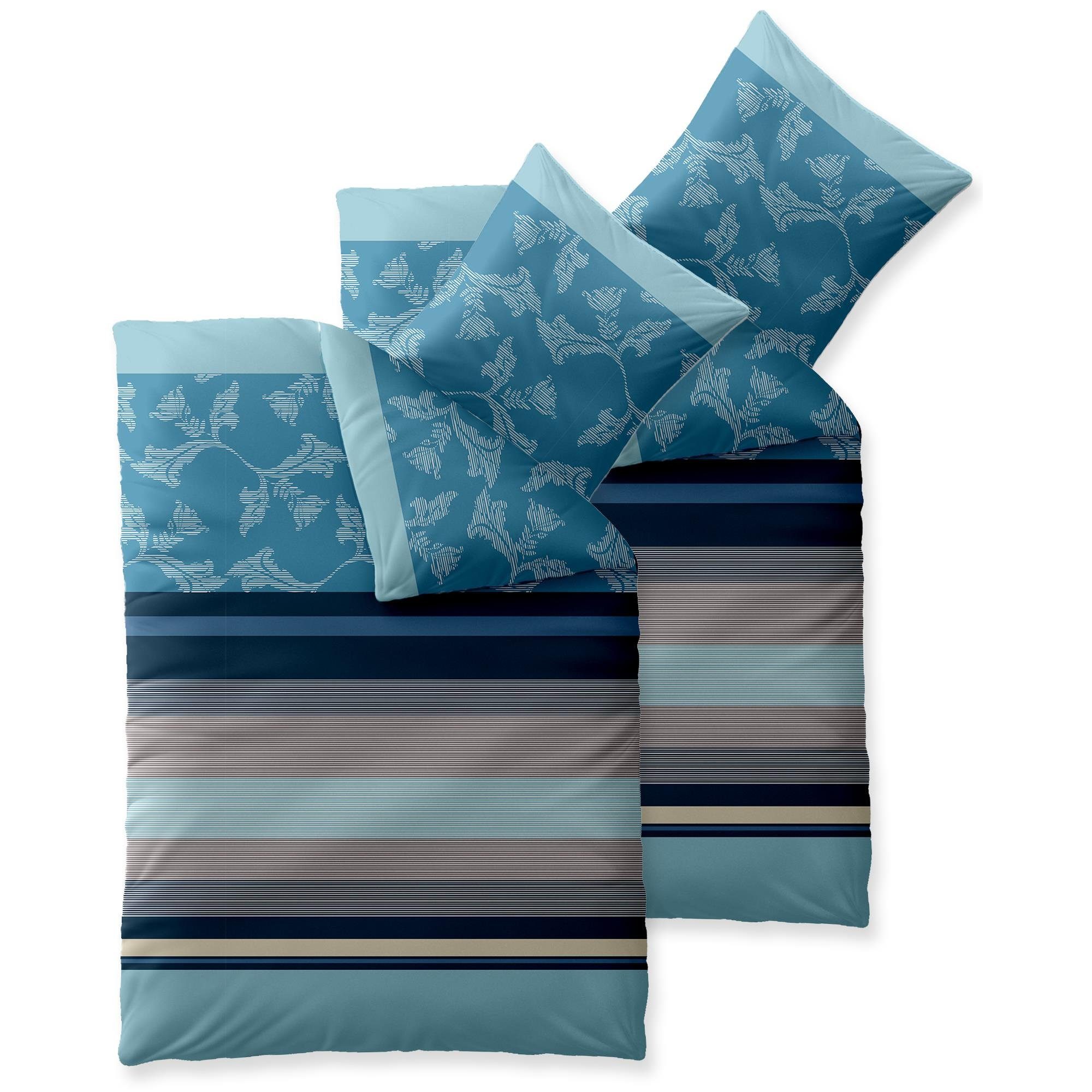 aqua-textil Bettwäsche Trend Bettgarnitur Renforcé Reißverschluss günstig online kaufen