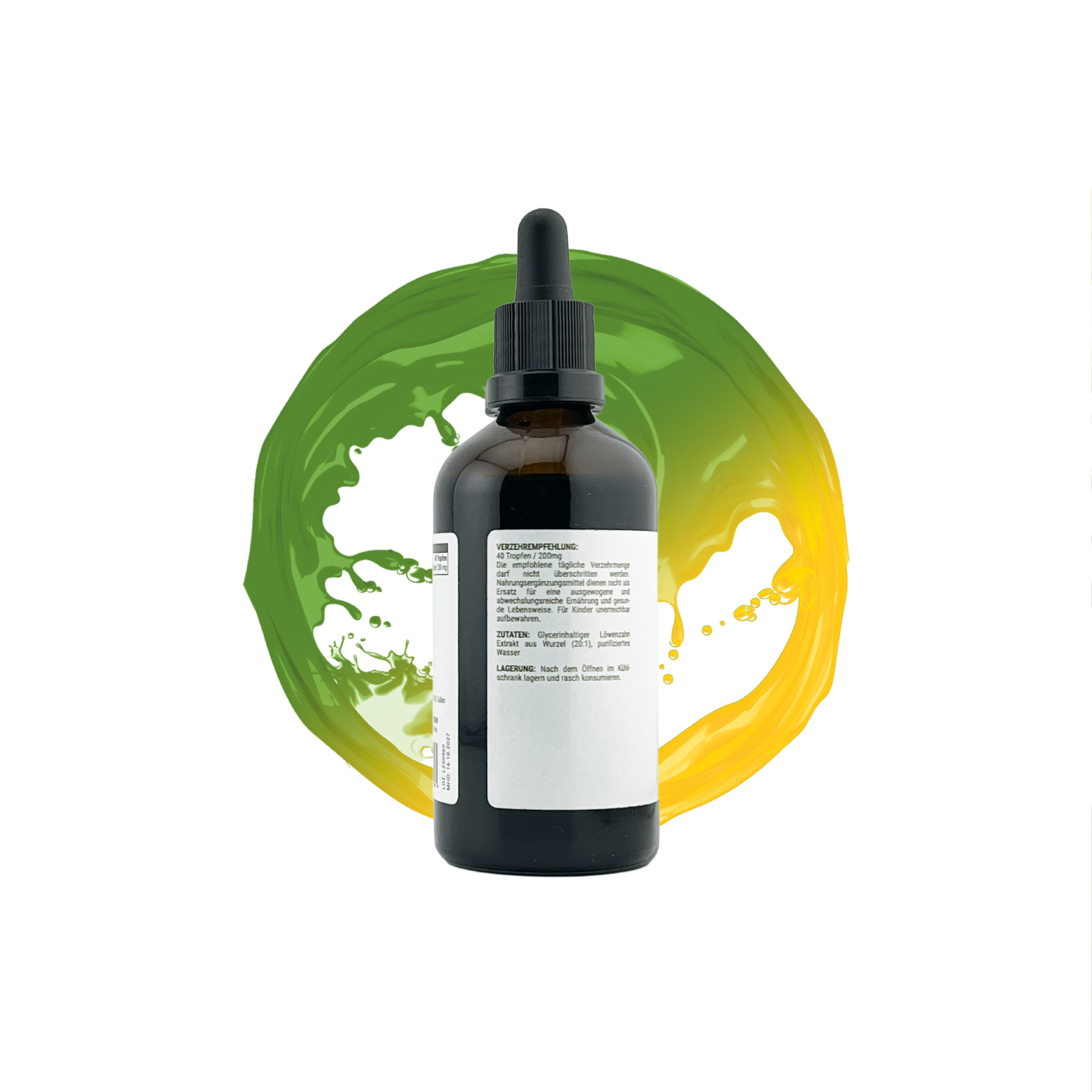 Kraftgras Löwenzahnwurzel Extrakt Tropfen, 100 ml