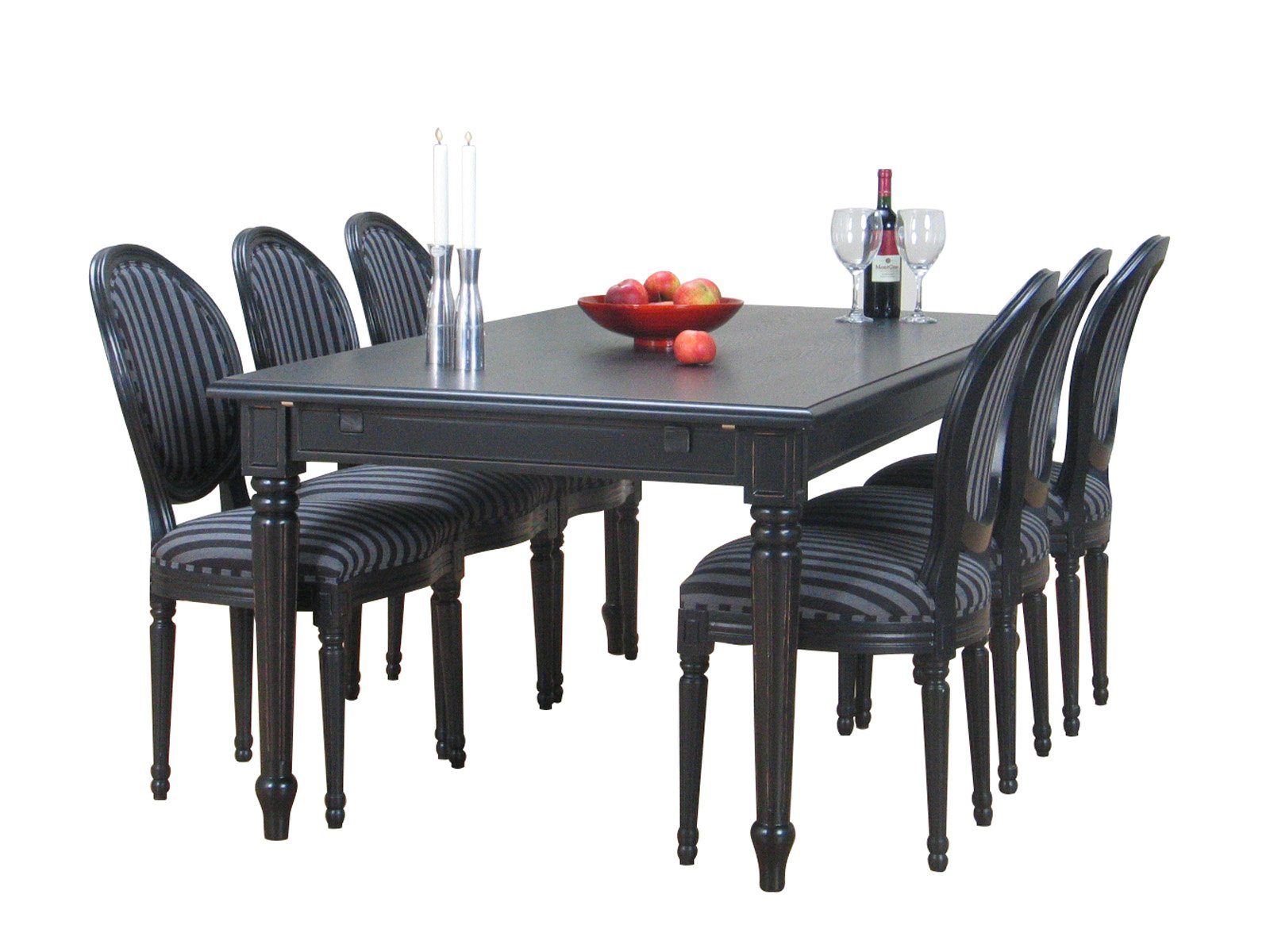 ebuy24 Essgruppe Amaretta Essgruppe100x180/280 einschl. 2 Zusatzpla