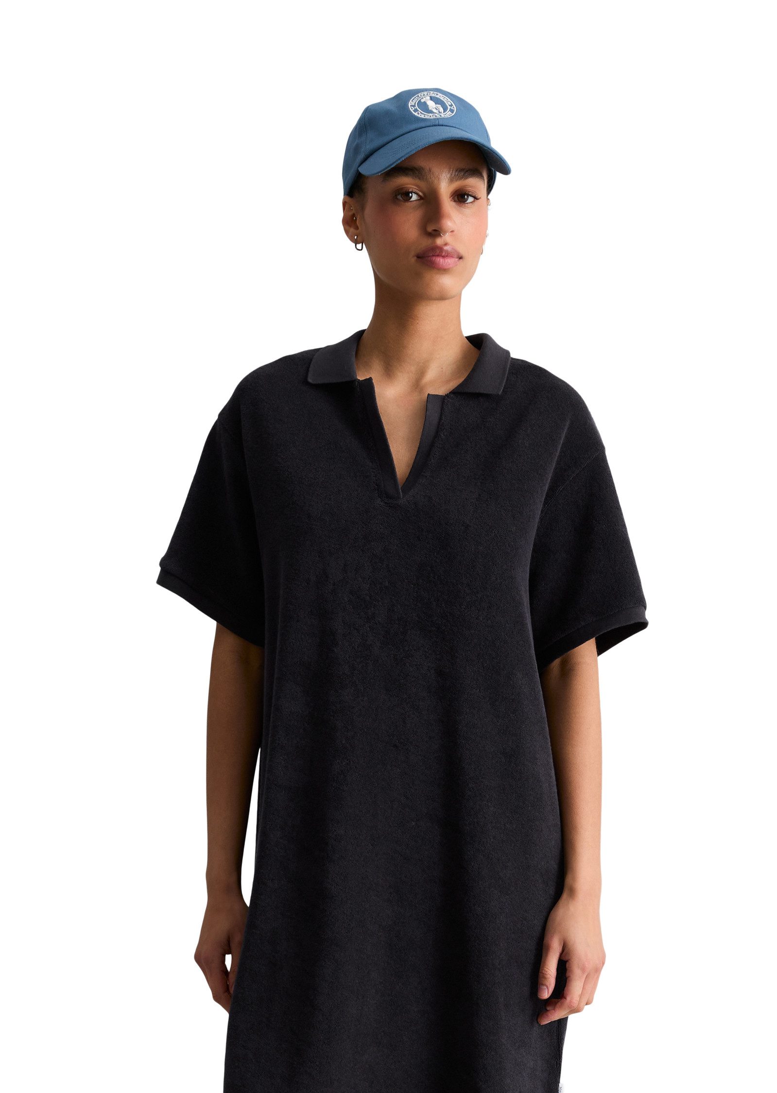 Marc O'Polo DENIM Polokleid Frottee-Polokleid regular aus Organic Cotton