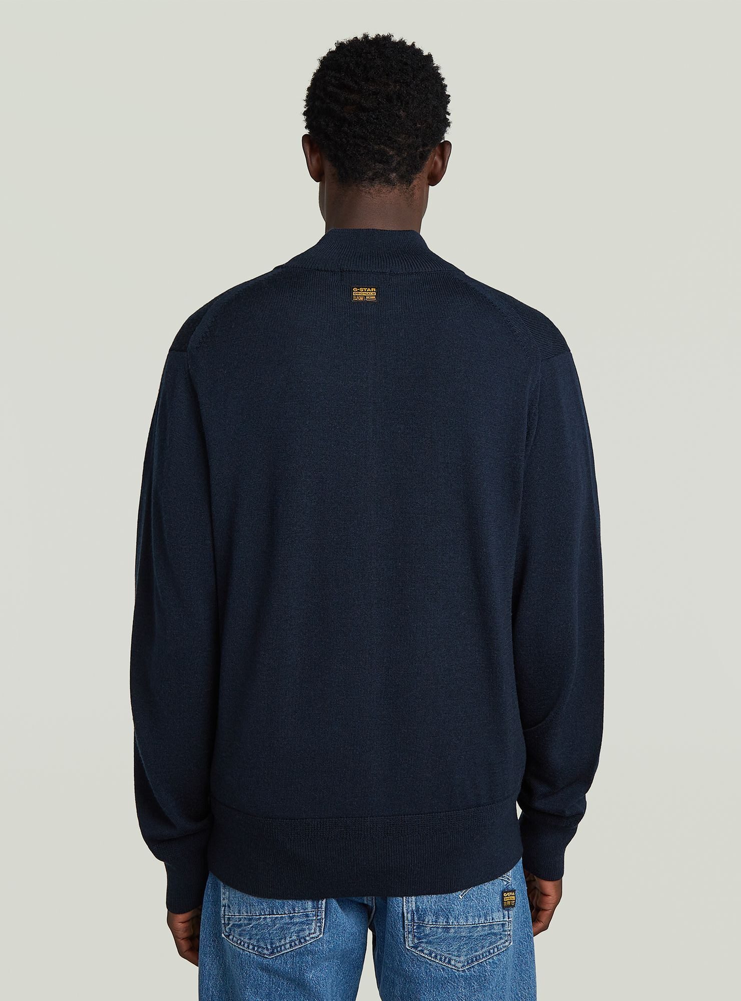 G-STAR Cardigan Premium Core Full Zip Knit