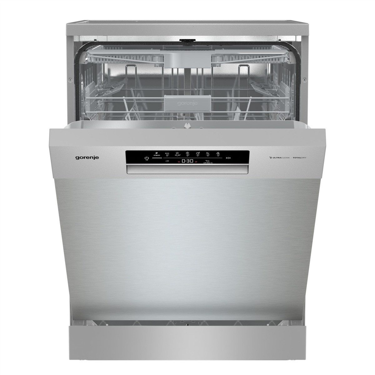 GORENJE Standgeschirrspüler GS643C90X, 9,9 l, 16 Maßgedecke, TotalDry - auto. Türöffnung