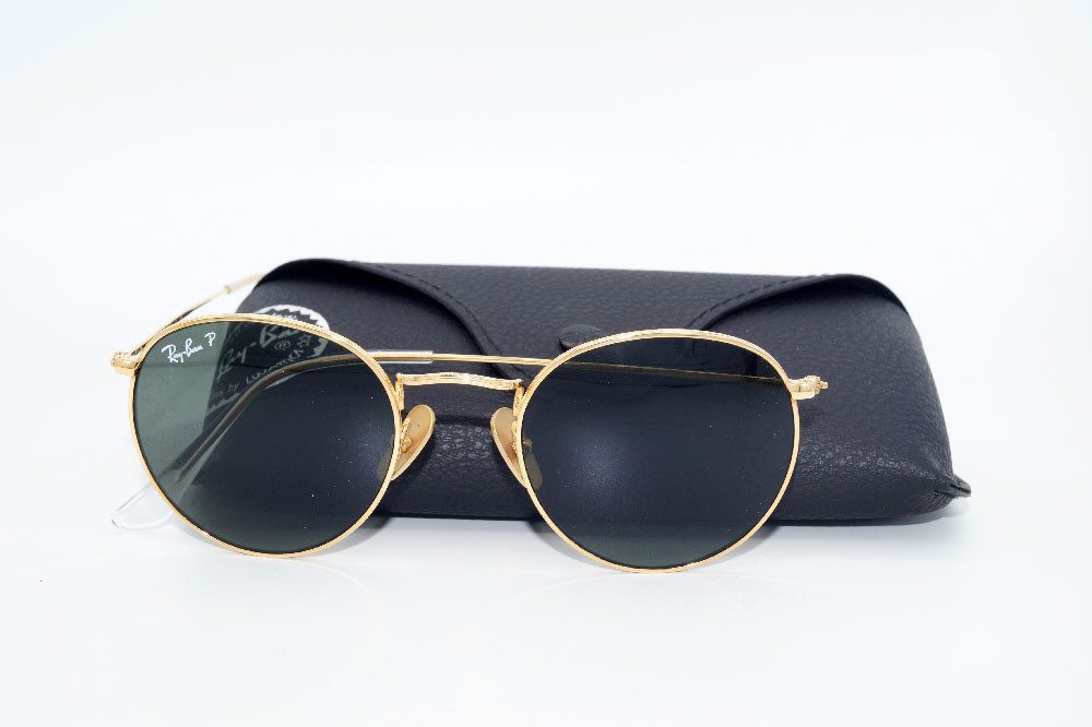 Ray-Ban Sonnenbrille RAY BAN Sonnenbrille Sunglasses RB 8247 921658 Titanium Polarized
