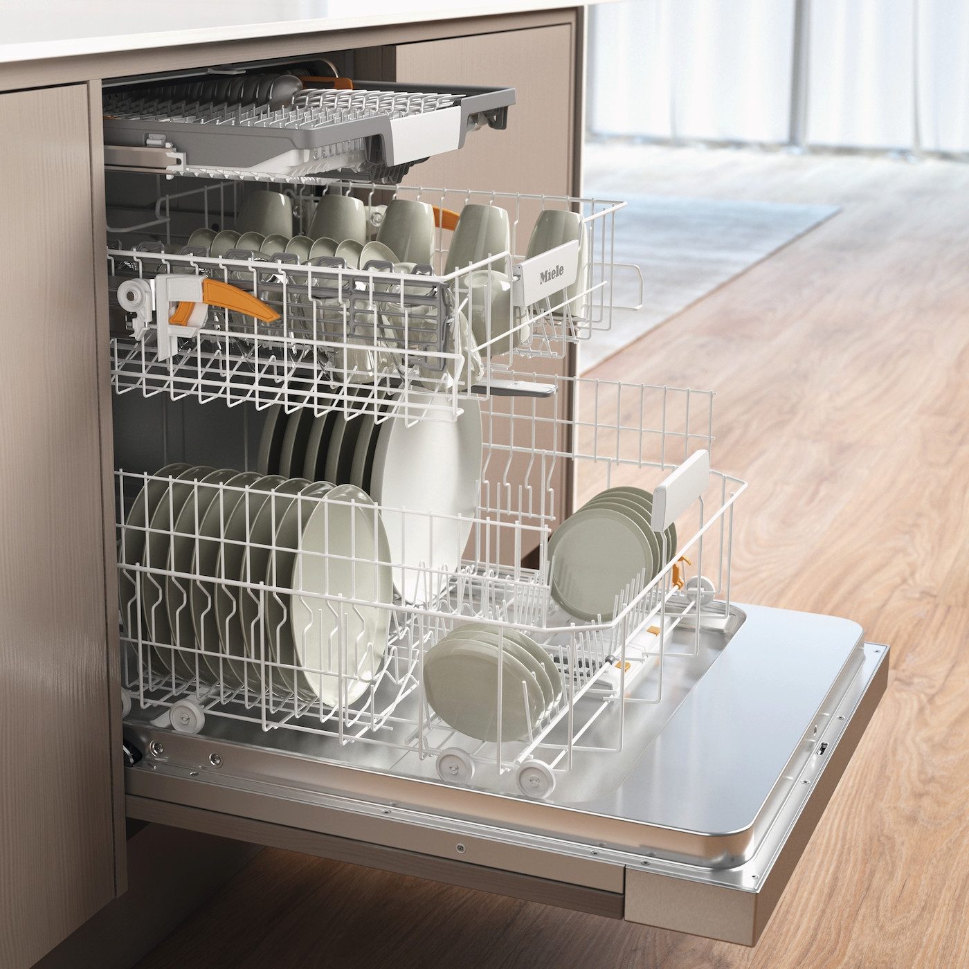 Miele teilintegrierbarer Geschirrspüler G 5811 SCi Active Plus, 14 Maßgedecke