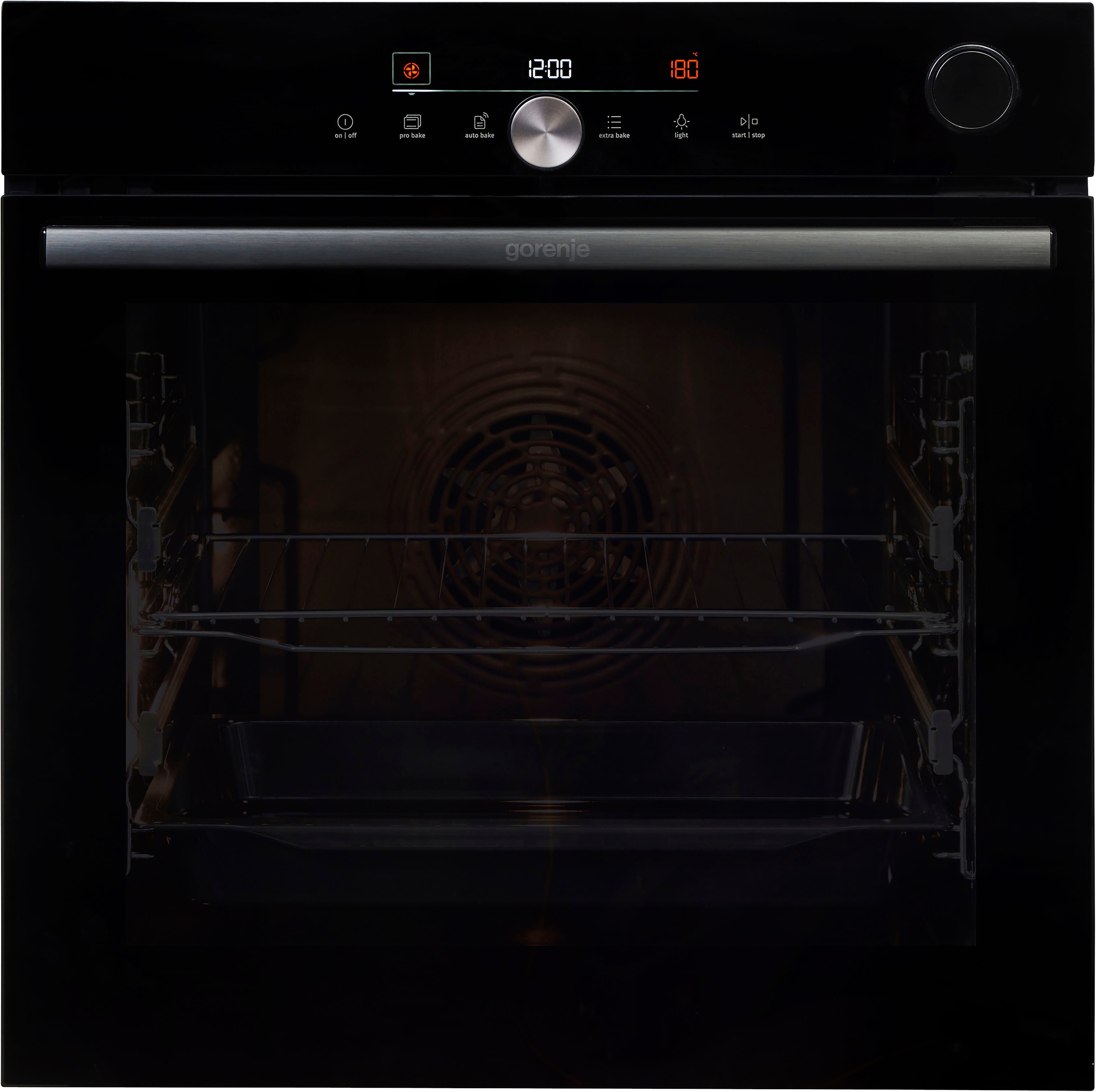 GORENJE Backofen BSA 6747 DGWI, mit 2-fach-Teleskopauszug, Aqua-Reinigungsfunktion, AirFry-Funktion