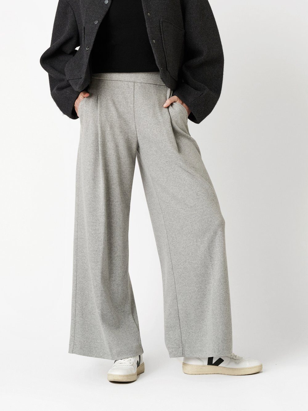 ROSNER Palazzohose Mara_403 mit Bundfalten günstig online kaufen
