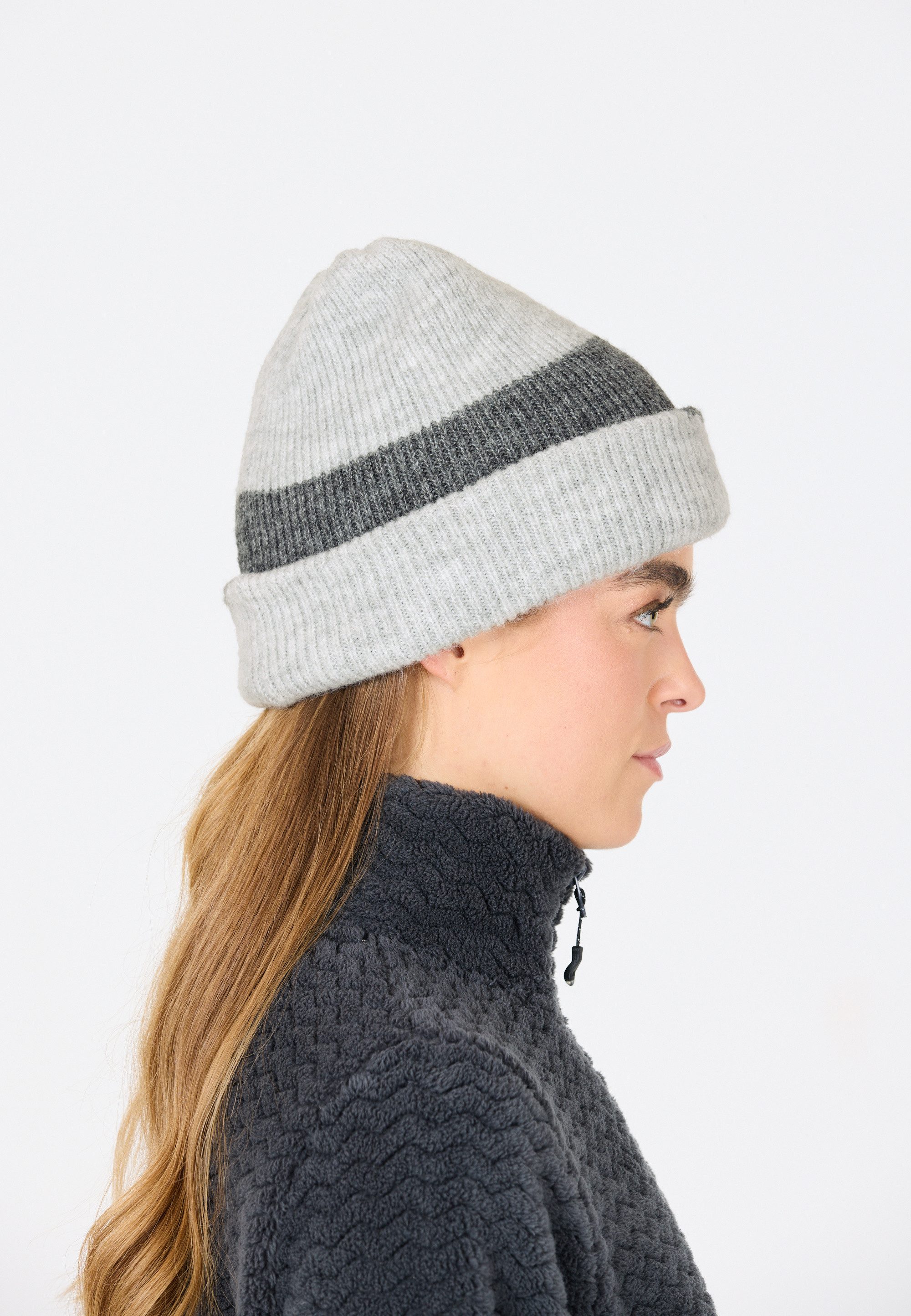 WHISTLER Skimütze Luno Unisex Beanie Light Grey Melange