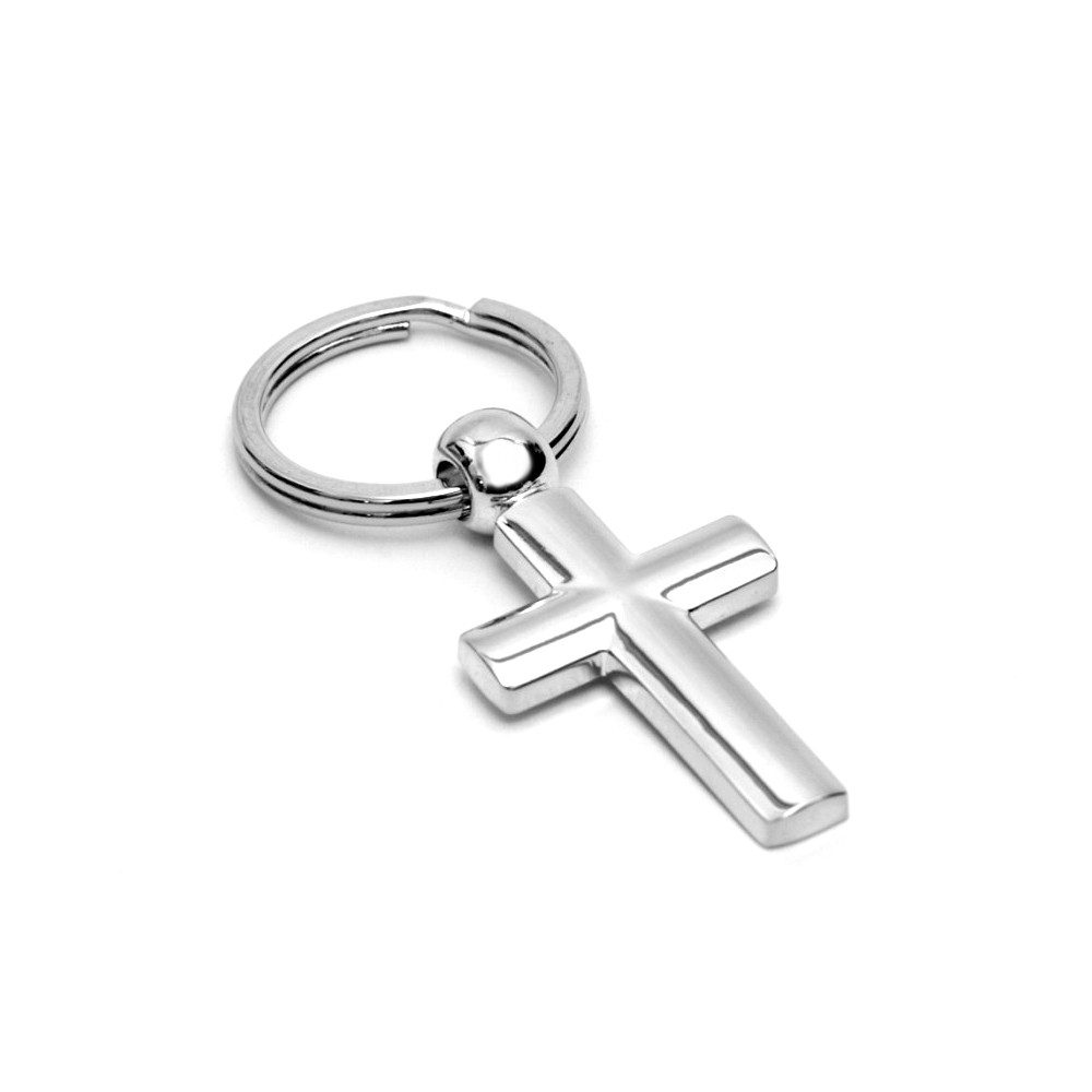 Brillibrum Schlüsselanhänger Kette Anhänger Kreuz Silber günstig online kaufen