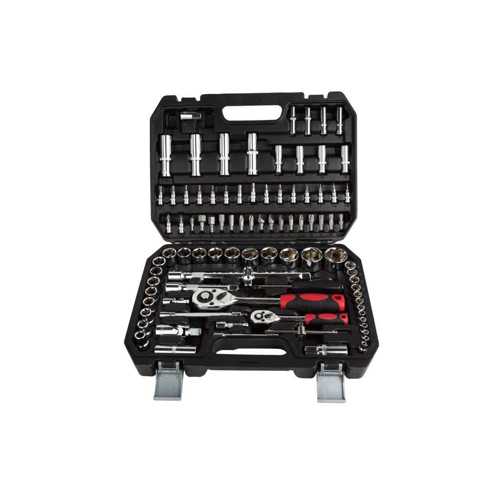 Werkzeugset PHiXWELL 94 Teilig 1/2" & 1/4" Knarrenkasten