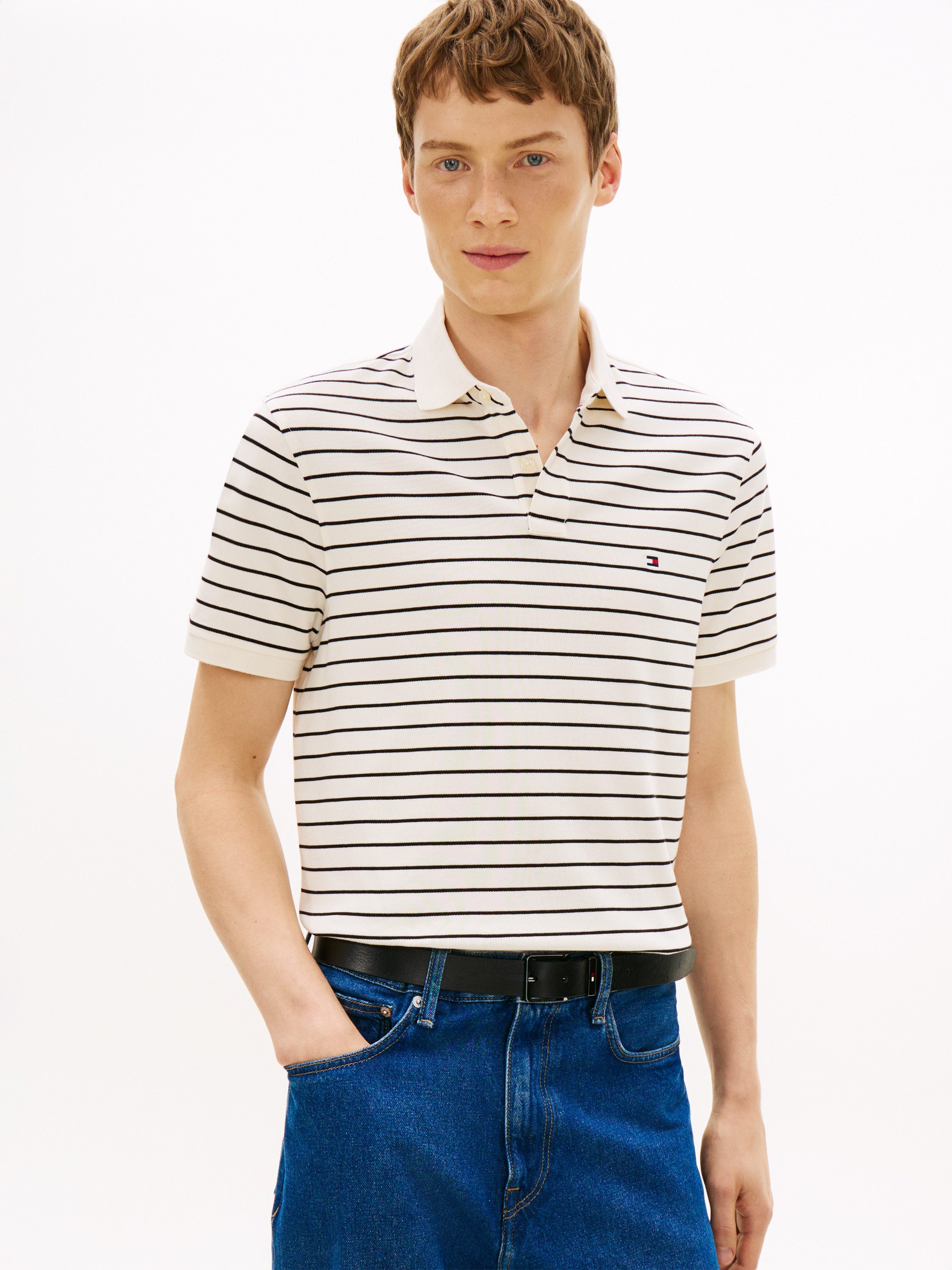 Tommy Hilfiger Poloshirt 1985 REGULAR POLO aus Piqué