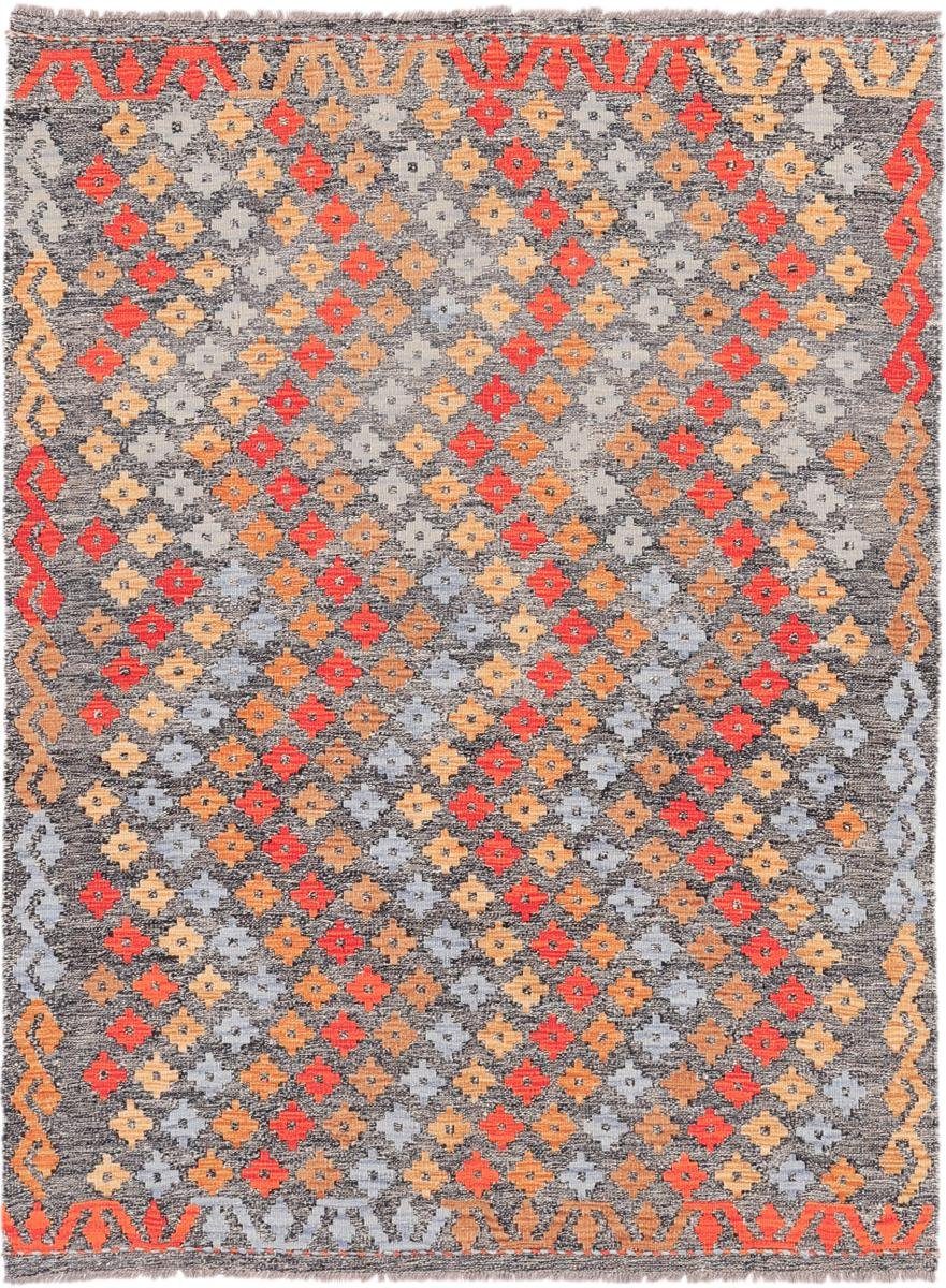 150x200 mm Moderner rechteckig, 3 Heritage Orientteppich, Höhe: Afghan Kelim Nain Handgewebter Trading, Orientteppich