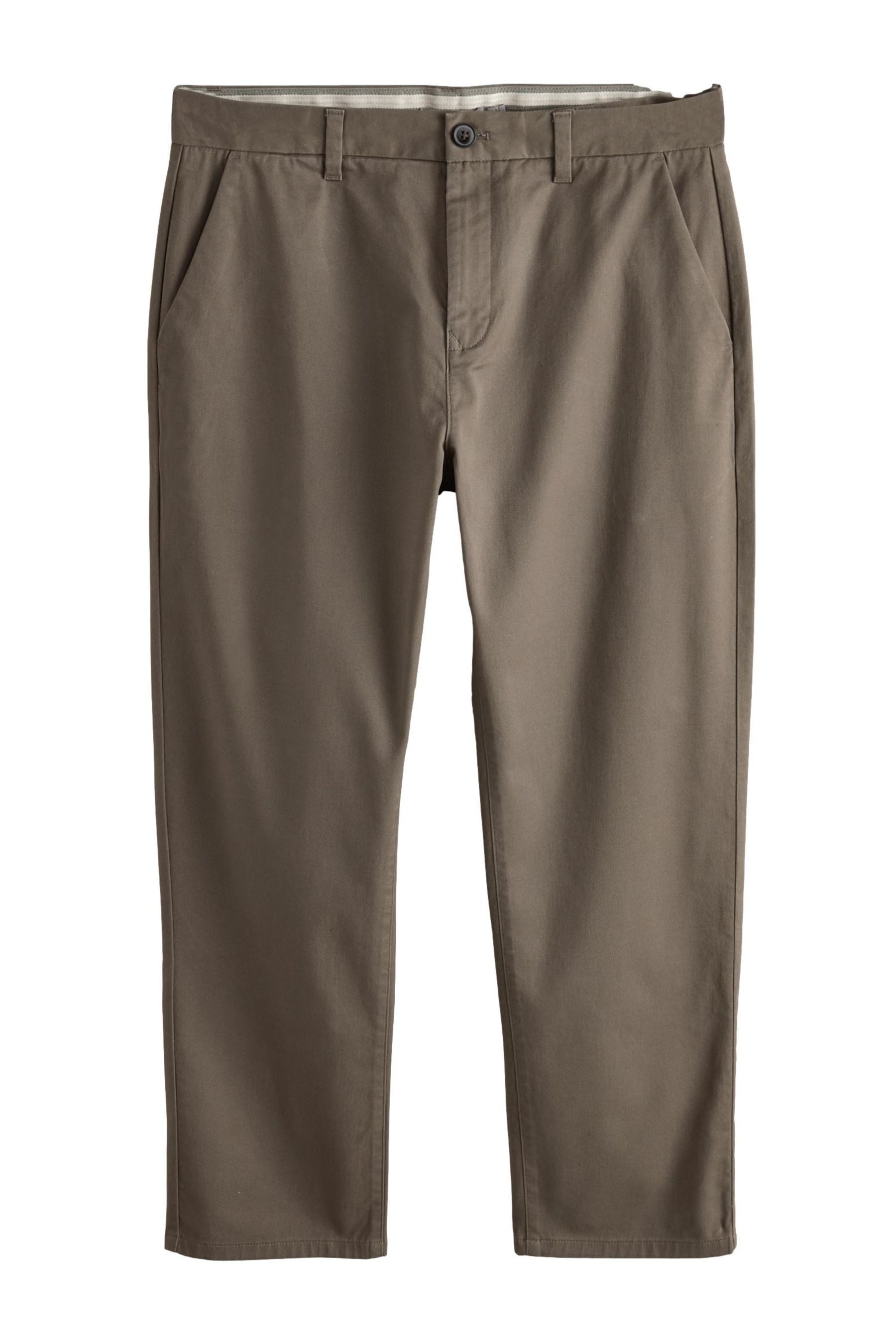 Chinohose Straight Fit Chinohose mit Stretch