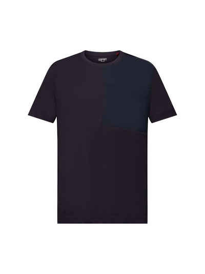 Esprit T-Shirt T-Shirt aus Jersey mit Brusttasche (1-tlg)