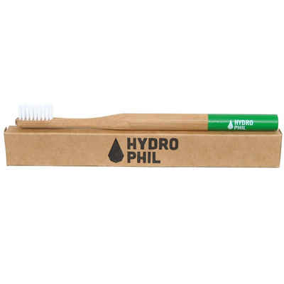 Hydrophil Zahnbürste Bambus medium grün, Stk