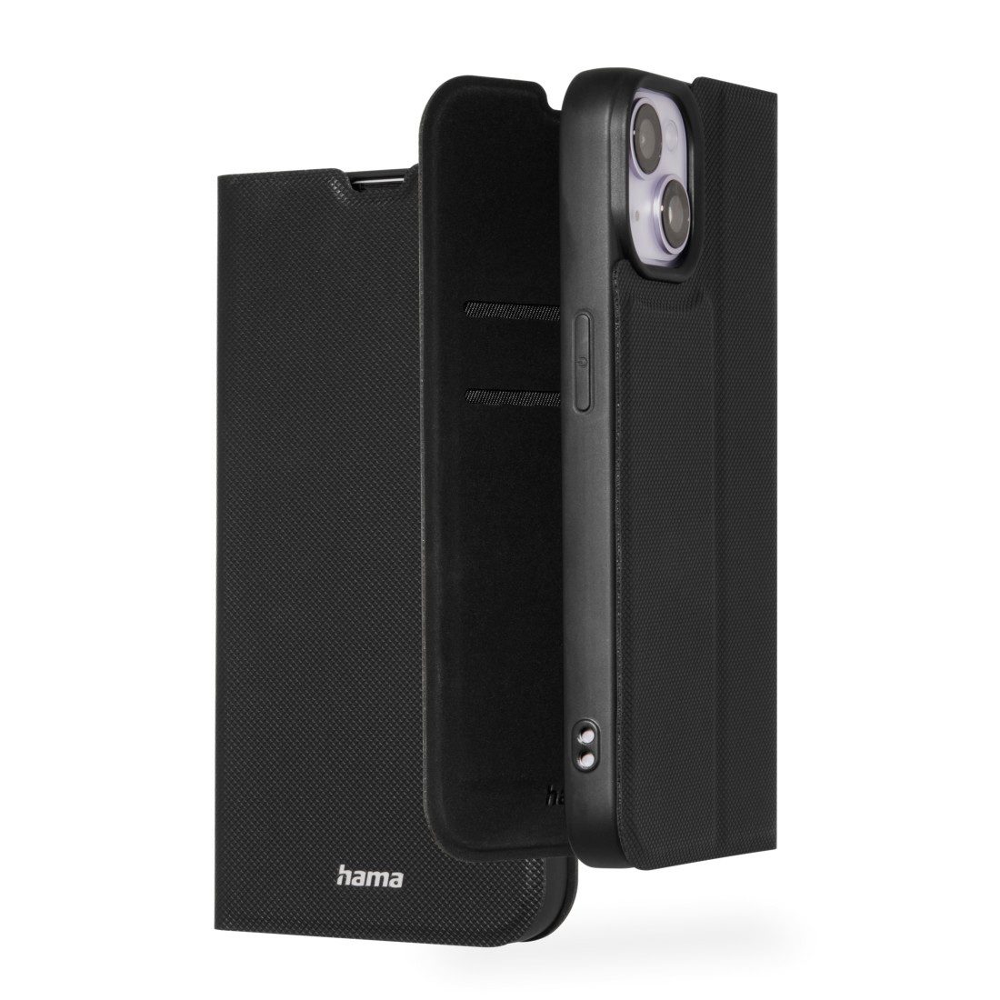 Hama Smartphone-Hülle Handytasche, Schutzhülle "Daily Protect" für Apple iPhone 14, Schwarz
