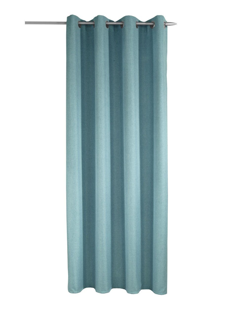 Neusser Collection Gardine Neusser Collection Ösenschal Nevio eisblau, 135 x