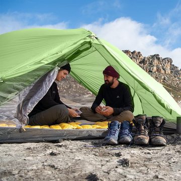 XDeer Kuppelzelt Campingzelt Ultraleichte Zelt 2 Personen Camping Zelt, Rucksackzelte 3-Jahreszeiten-Zelt für Camping Trekking
