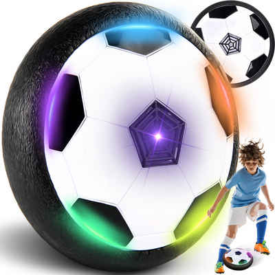 Retoo Spielball Air Power Fußball Hoover Soccer Ball Luft Fußball LED Kinderspielzeug (Set, Fliegenden Ball, Originalverpackung), Durchmesser der Scheibe: 15 cm, Versorgt: mit den Batterien, Alter: 3+