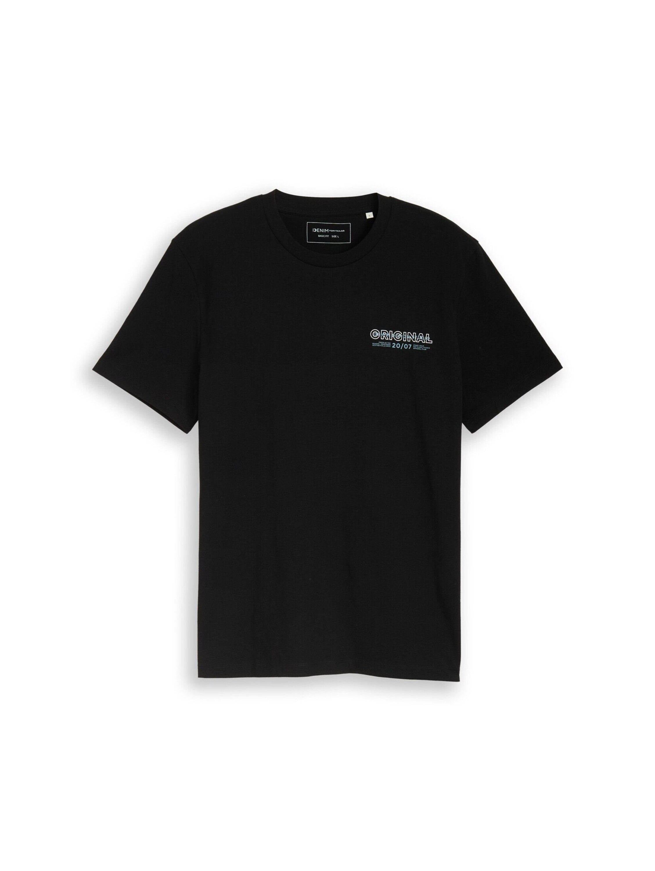 TOM TAILOR Denim T-Shirt (1-tlg) Plain/ohne Details