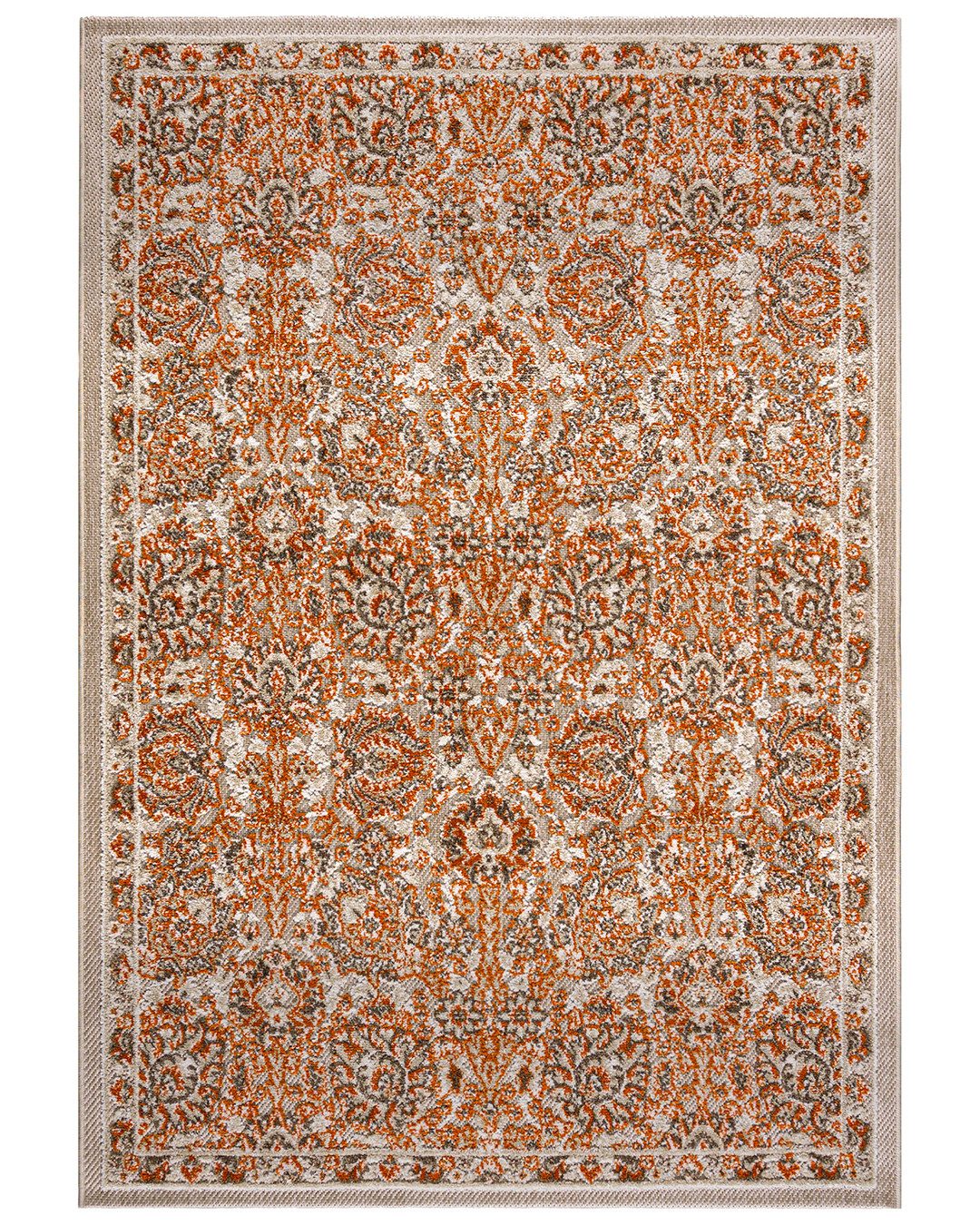 Mazovia Designteppich Außen Orientalisch Terrasse, 120 x 170 cm, Wasserdicht