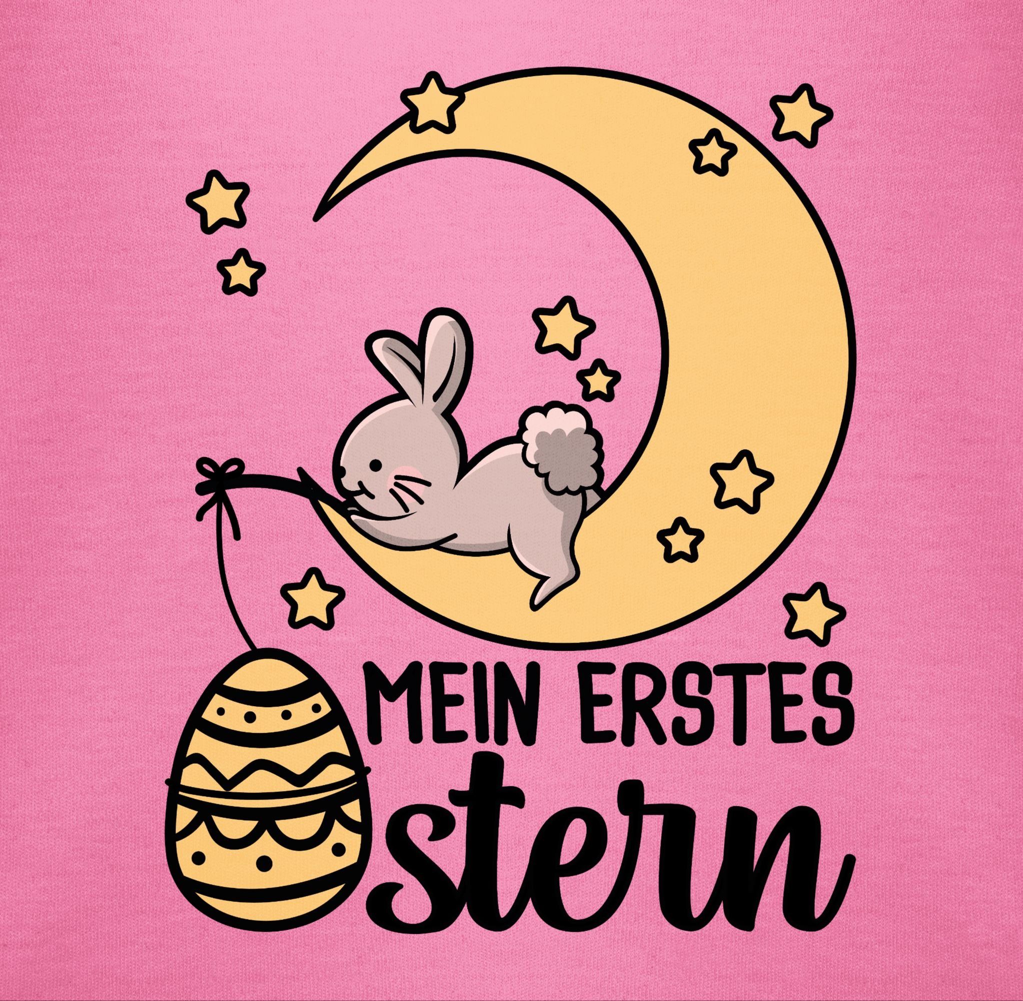 Shirtbody Hase Ostergeschenke Pink Ostern Mein mit Shirtracer erstes 1