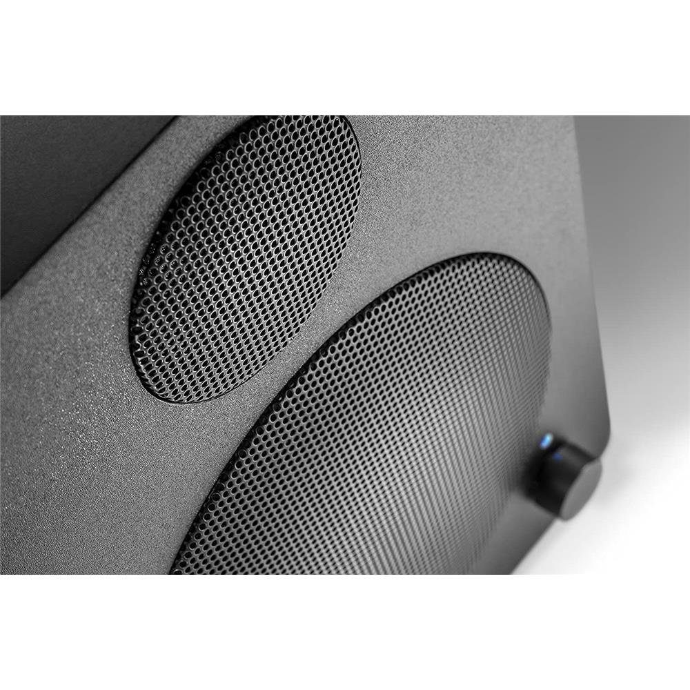 Wavemaster CUBE MINI NEO black Regal-Lautsprecher Stereo (A2DP Bluetooth, 36 W, mit Bluetooth-Streaming Schwarz)