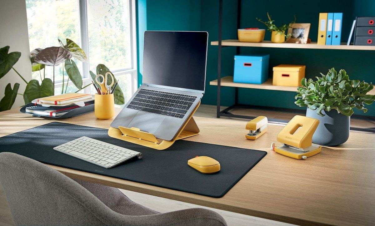 LEITZ Schreibtischunterlage Schreibunterlage Cosy PVC 80x40cm grau