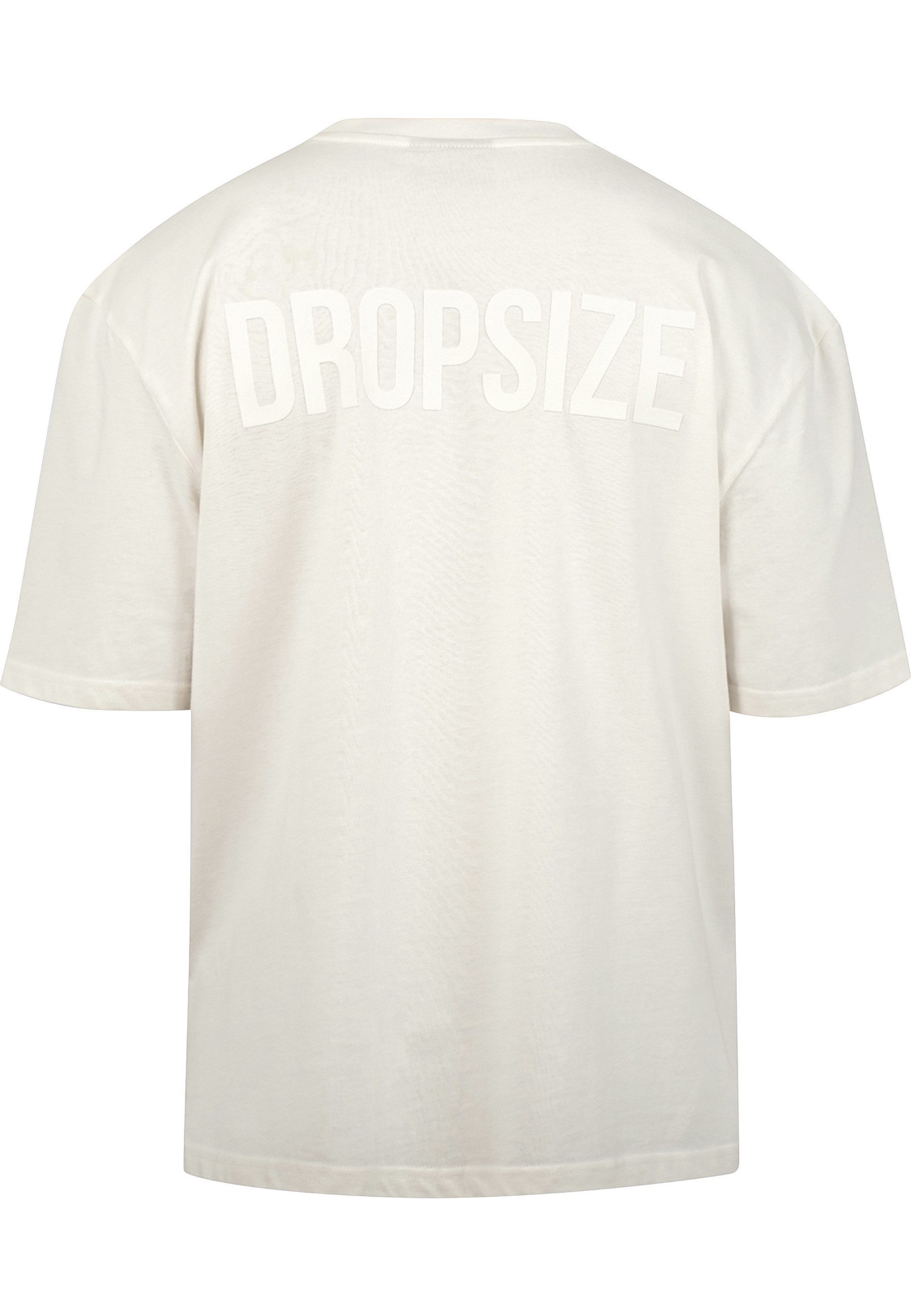 Dropsize T-Shirt Dropsize Herren Heavy Overisze HD Print T-Shirt (1-tlg)