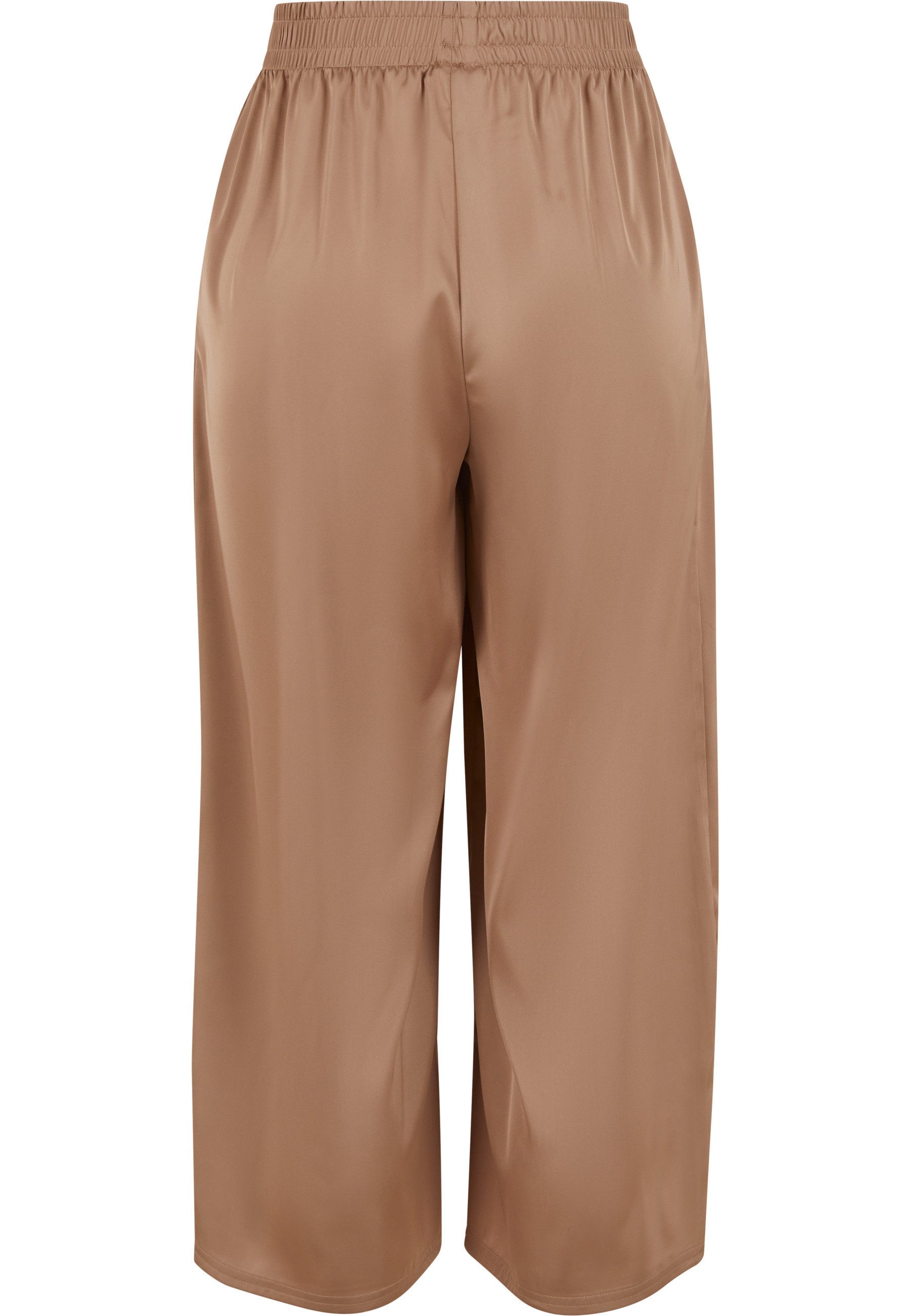 URBAN CLASSICS Stoffhose Urban Classics Ladies Satin Wide Leg Culotte (1-tl günstig online kaufen