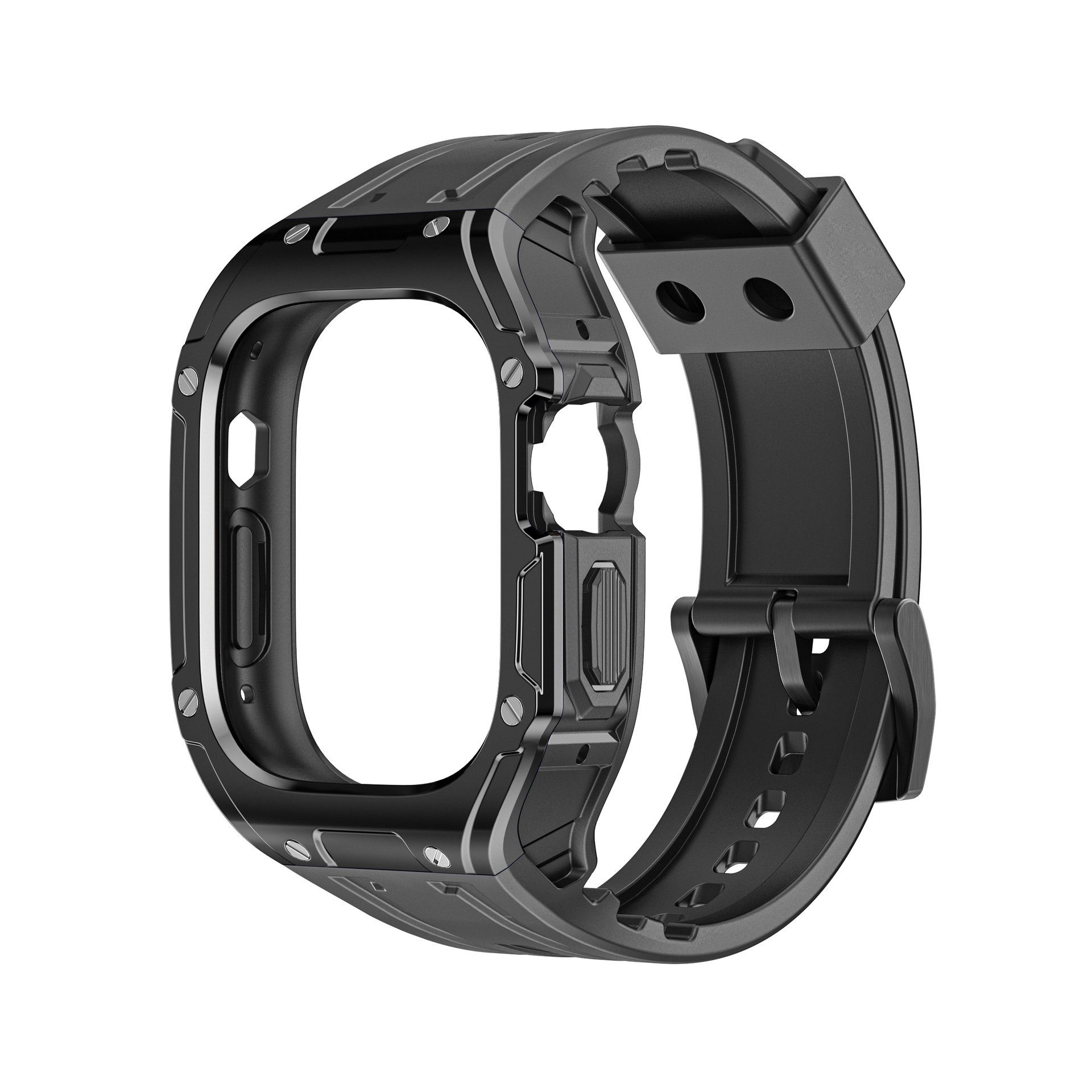 FELIXLEO Uhrenarmband Hülle für Apple Watch iwatch8Ultra49mm Schutzhülle