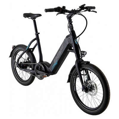 BBF Bikes E-Bike Namur, 8 Gang, Nabenschaltung, Mittelmotor, 500 Wh Akku, Kompaktrad für Damen und Herren 8 Gang E Fahrrad kompakt Elektrorad