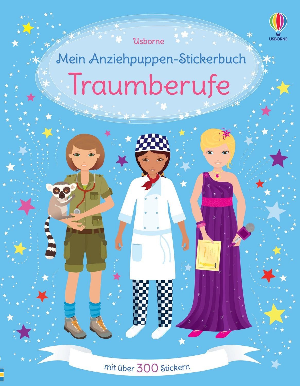 Mein Anziehpuppen-Stickerbuch: Traumberufe / Emily Bone