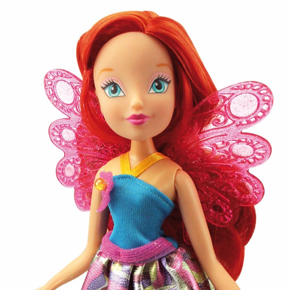 Winx Club Anziehpuppe Bloom mit Einhorn Elas Fairy Pet Puppe Winx Club Fee günstig online kaufen