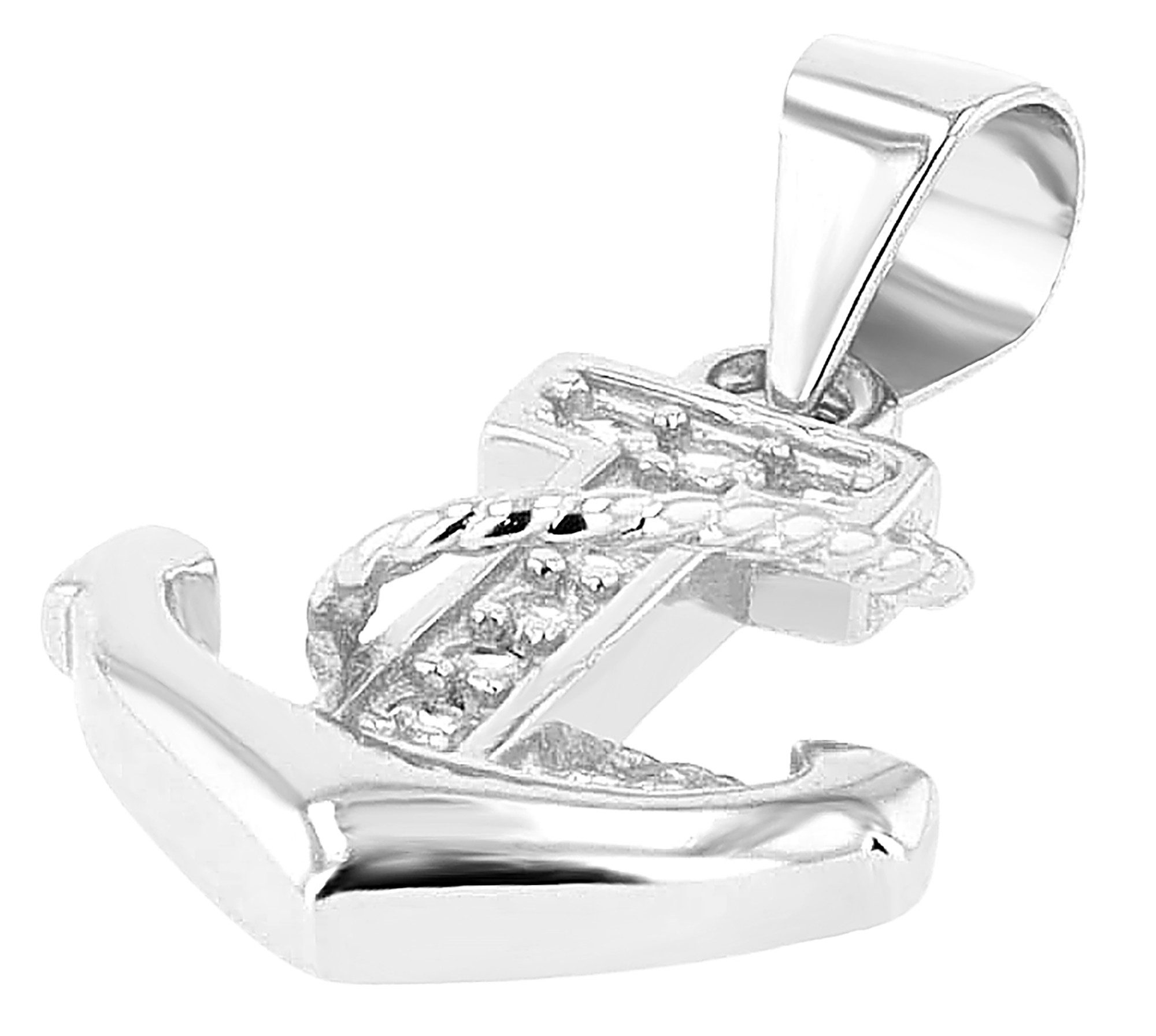Kettenanhänger Anhänger aus 925 Silber mit Zirkonia