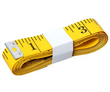 BAYLI Maßband 3m Schneidermaßband zum Nähen oder Körperumfang messen, flexibles