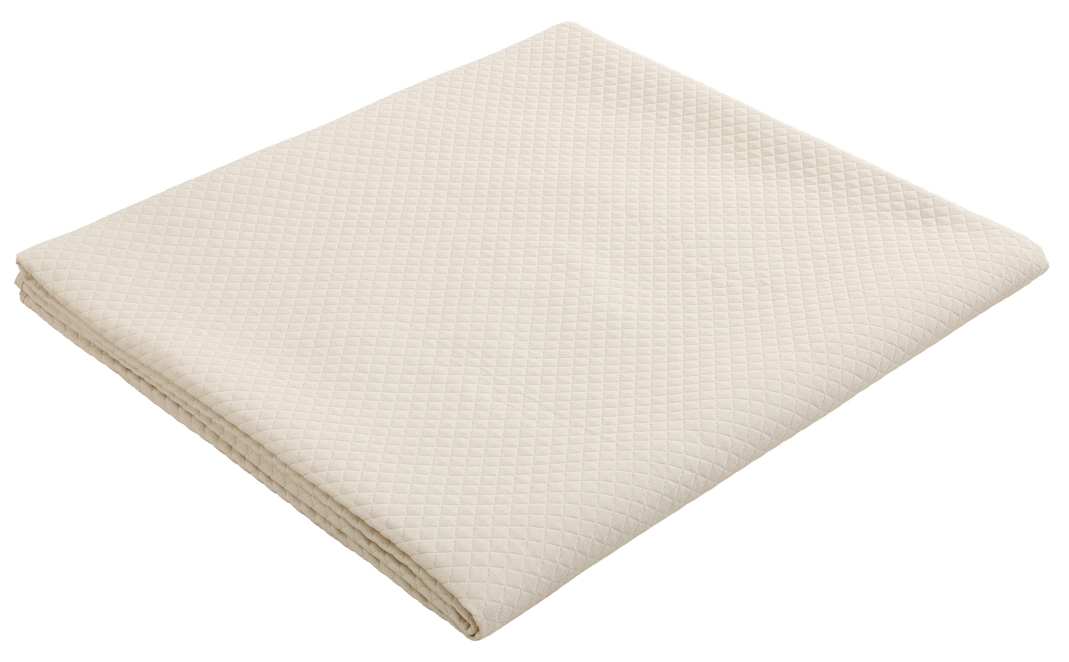 my home Tagesdecke Annika gesteppte Tagesdecke, aus 50% recyceltem Polyester, und 50% Baumwolle, ab Größe 140x210 cm. Reduzierter Preis € 52,07. Unverbindliche Preisempfehlung € 126,90