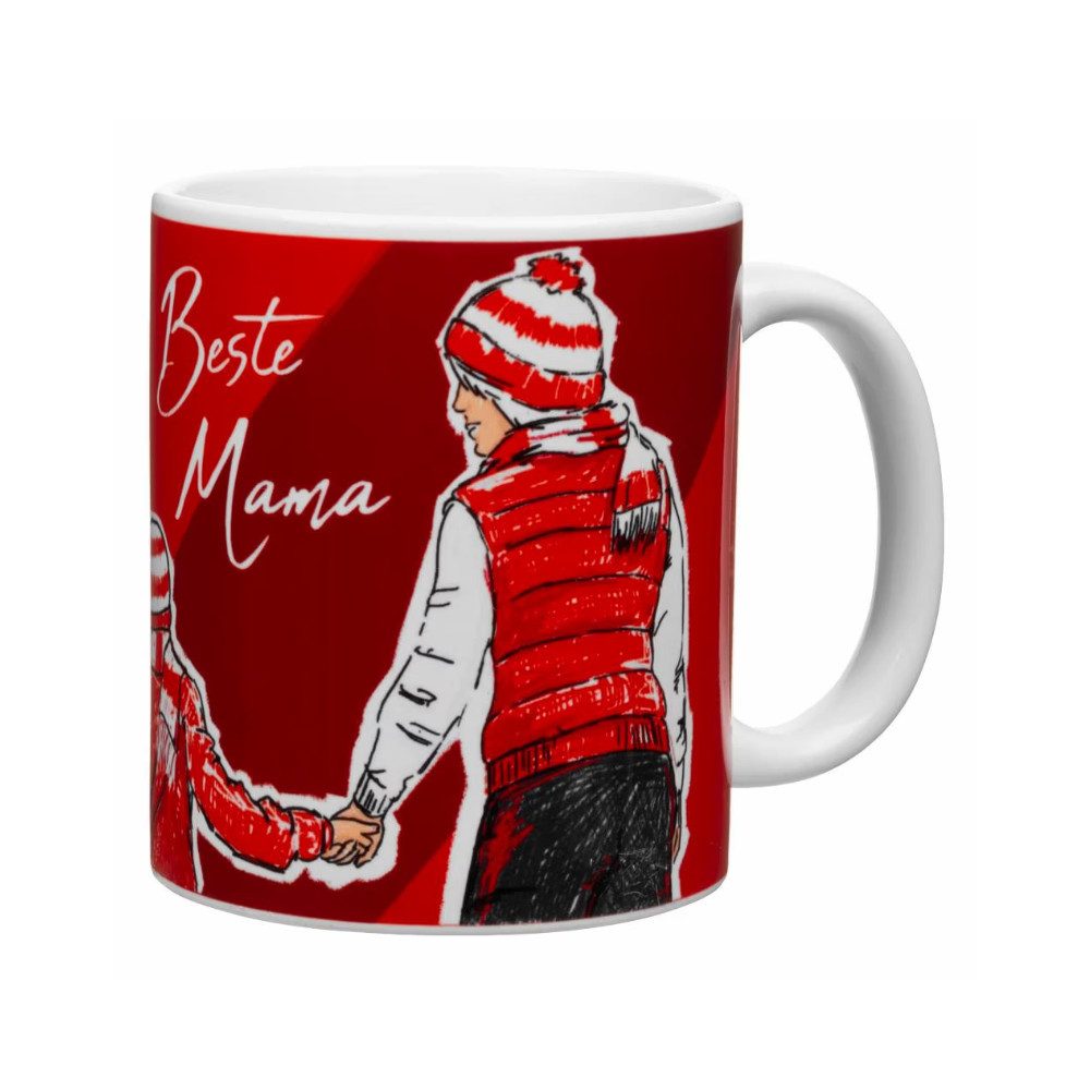 Fortuna Düsseldorf Becher Fortuna Düsseldorf Tasse „Beste Mama“, Steinzeug