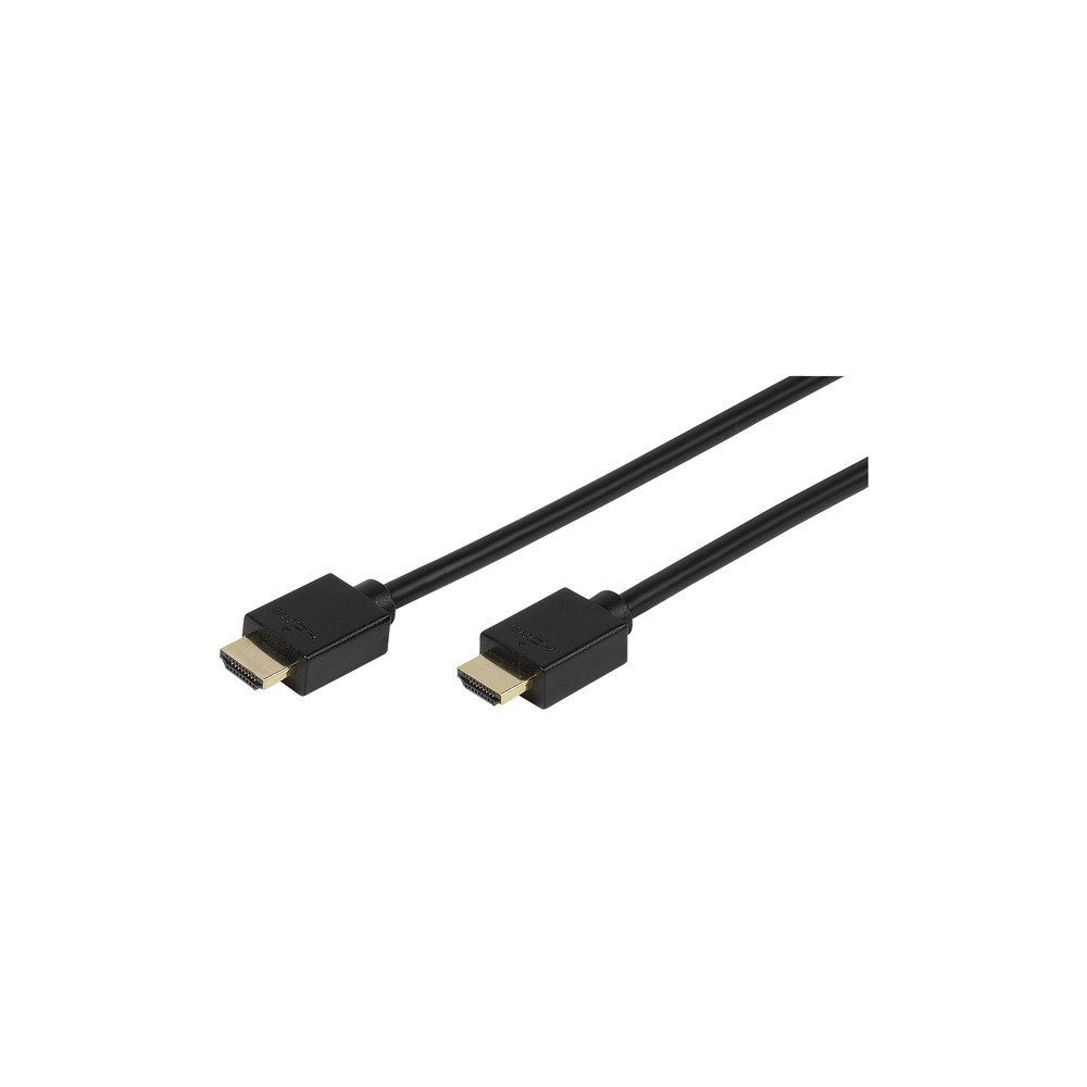 Vivanco High Speed HDMI® Kabel mit Ethernet, 3,0 m schwarz (47160) Audio- & Video-Kabel