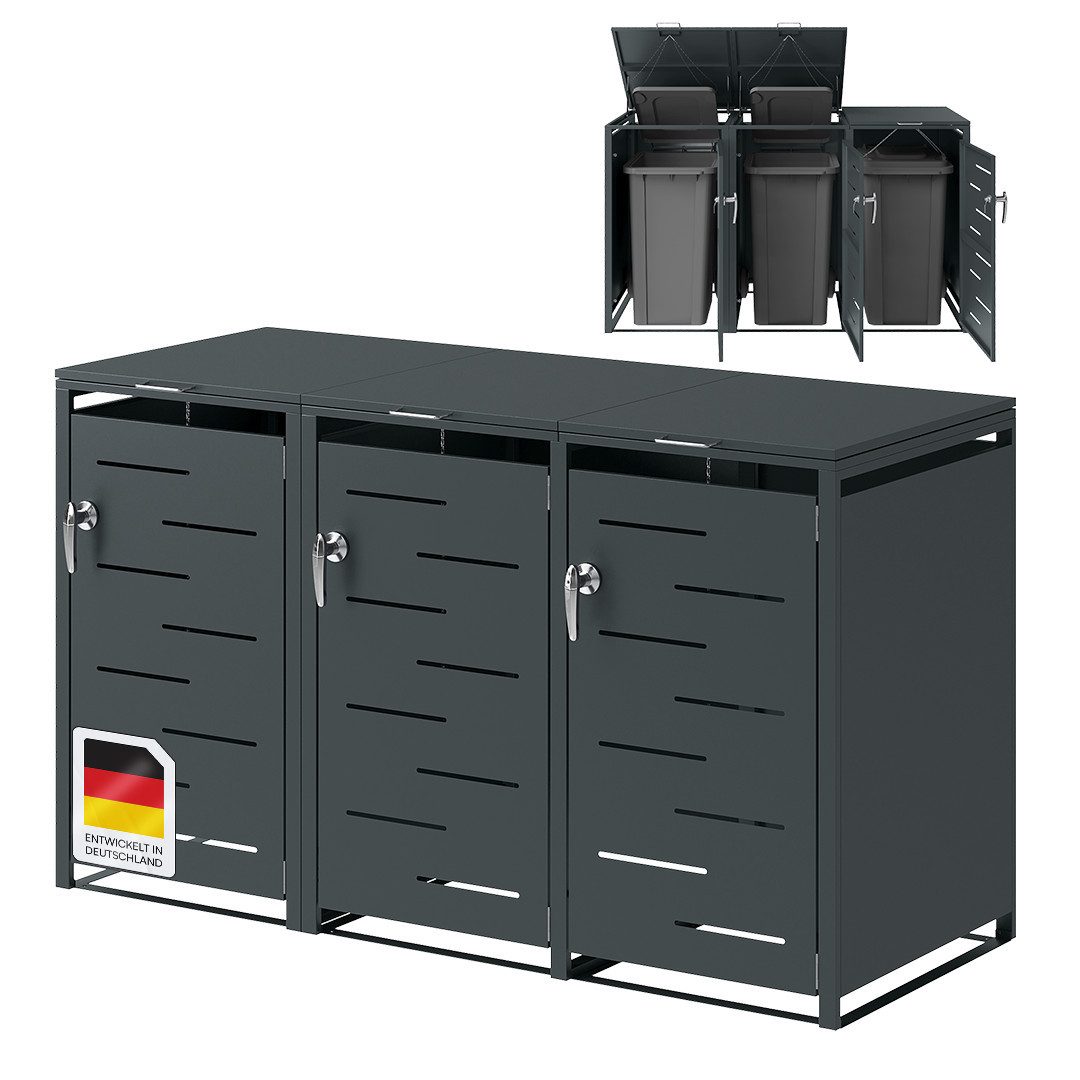 STEELSØN Mülltonnenbox Diorus (auch mit 1, günstig online kaufen