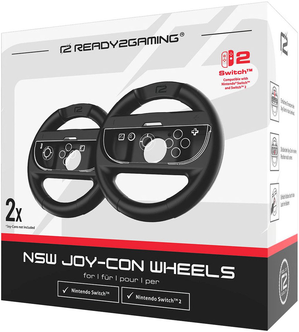 Ready2gaming Switch 2 Joycon Lenkräder (2er Pack) Controller