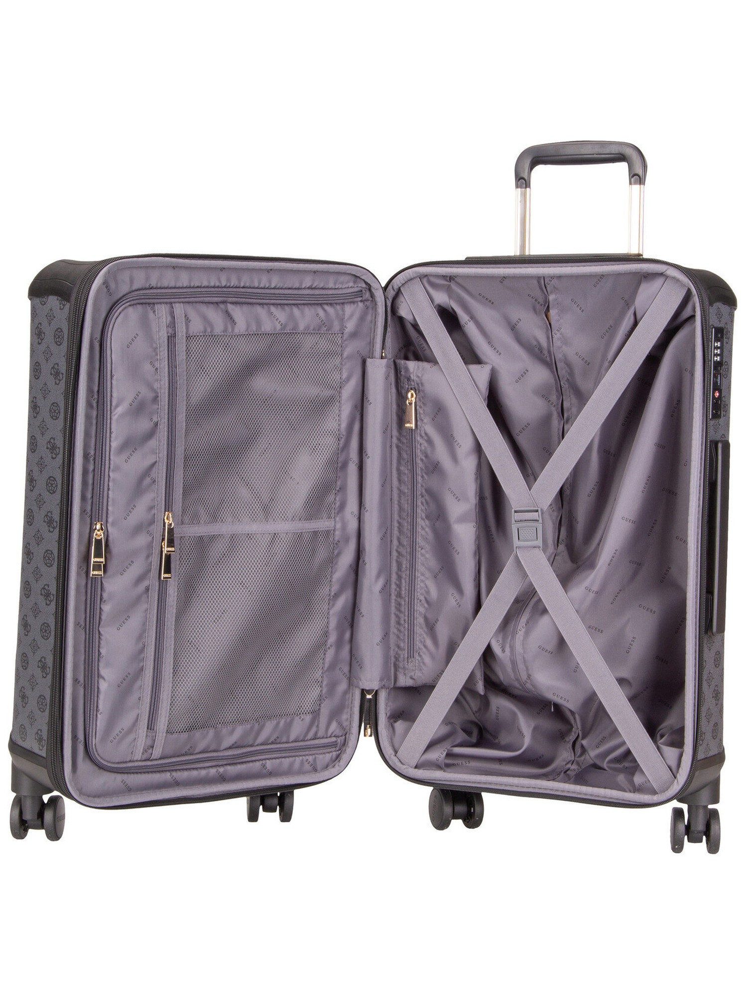 Guess Trolley Wilder 22 in 8-Wheeler Logo, 4 Rollen