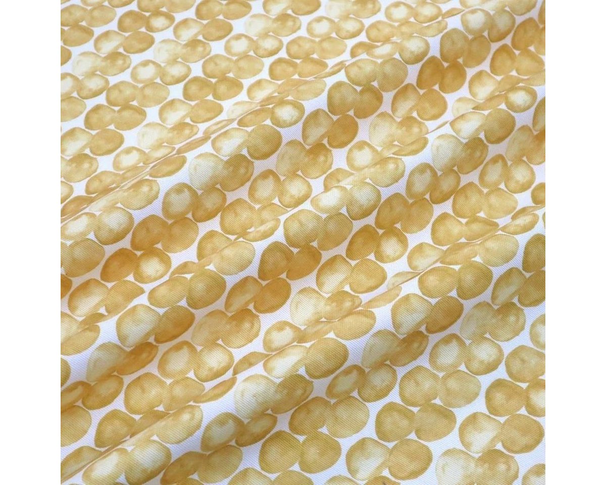 Thumbnail - Stofferia Stoff Outdoorstoff Anthea Gelb, Breite 140 cm, Meterware