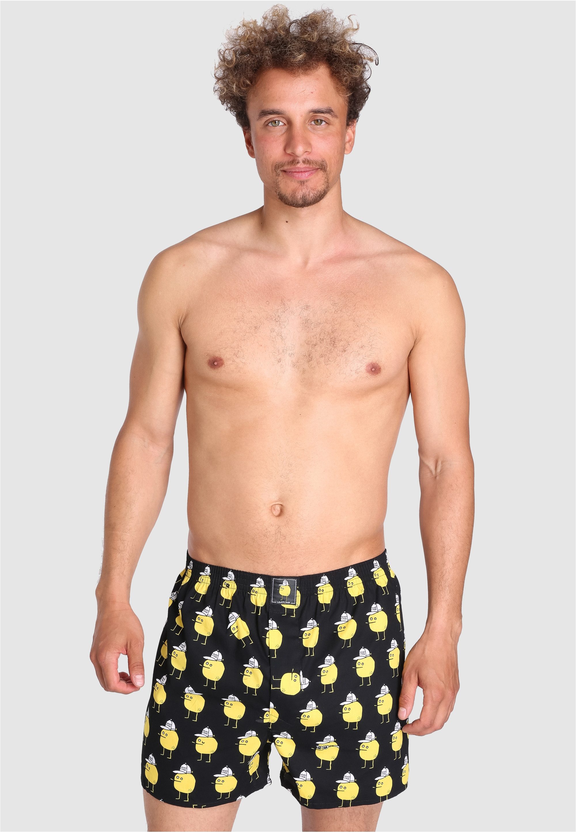 Lousy Livin Boxershorts Toast Zitrone mit coolen Comic-Motiven