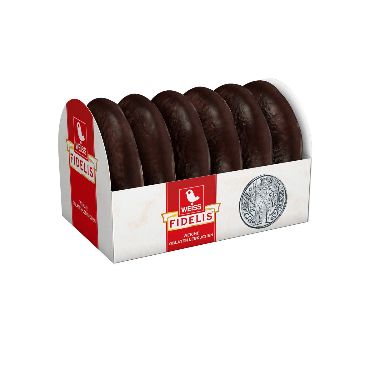 WEISS Süßigkeit, Weiss feinste Obladenlebkuchen mit Zartbitterschokolade 200g