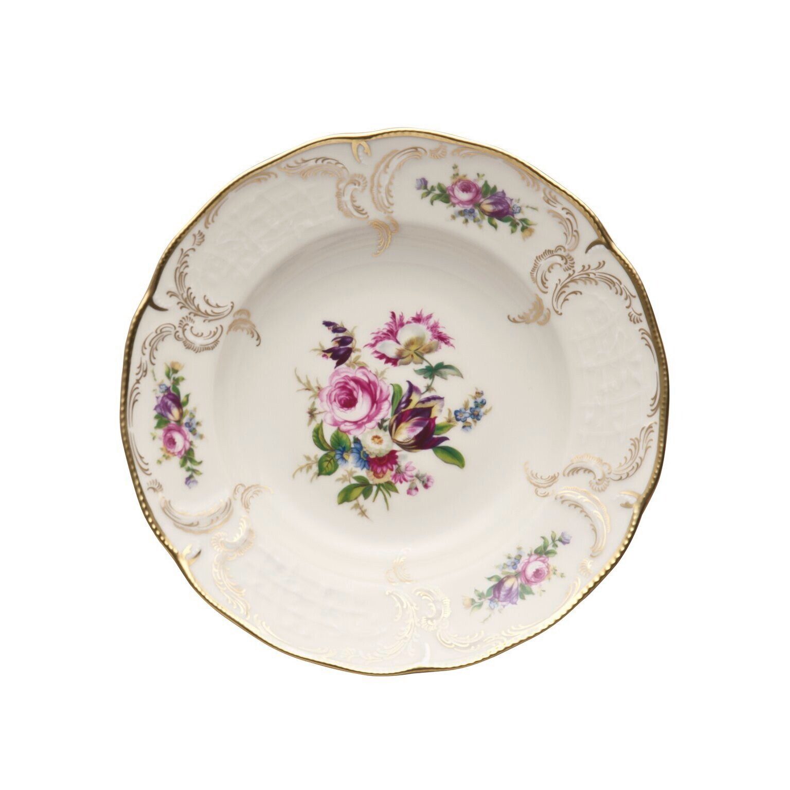 Rosenthal Suppenteller Rosenthal Sanssouci Elfenbein Suppenteller, Porzellan