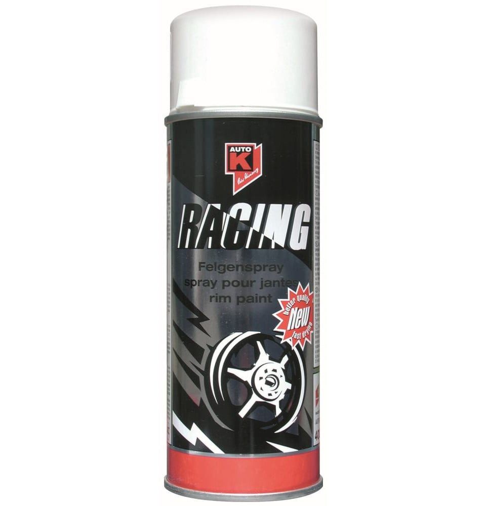 Auto-K Sprühlack Auto-K Racing Felgenspray weiß 400ml