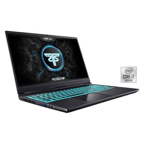 Hyrican Striker 1634 Gaming-Notebook (39,62 cm/15,6 Zoll, Intel Core i7 10750H, GeForce RTX 3060, 1000 GB SSD, 240 Hz Display, 16 GB RAM)