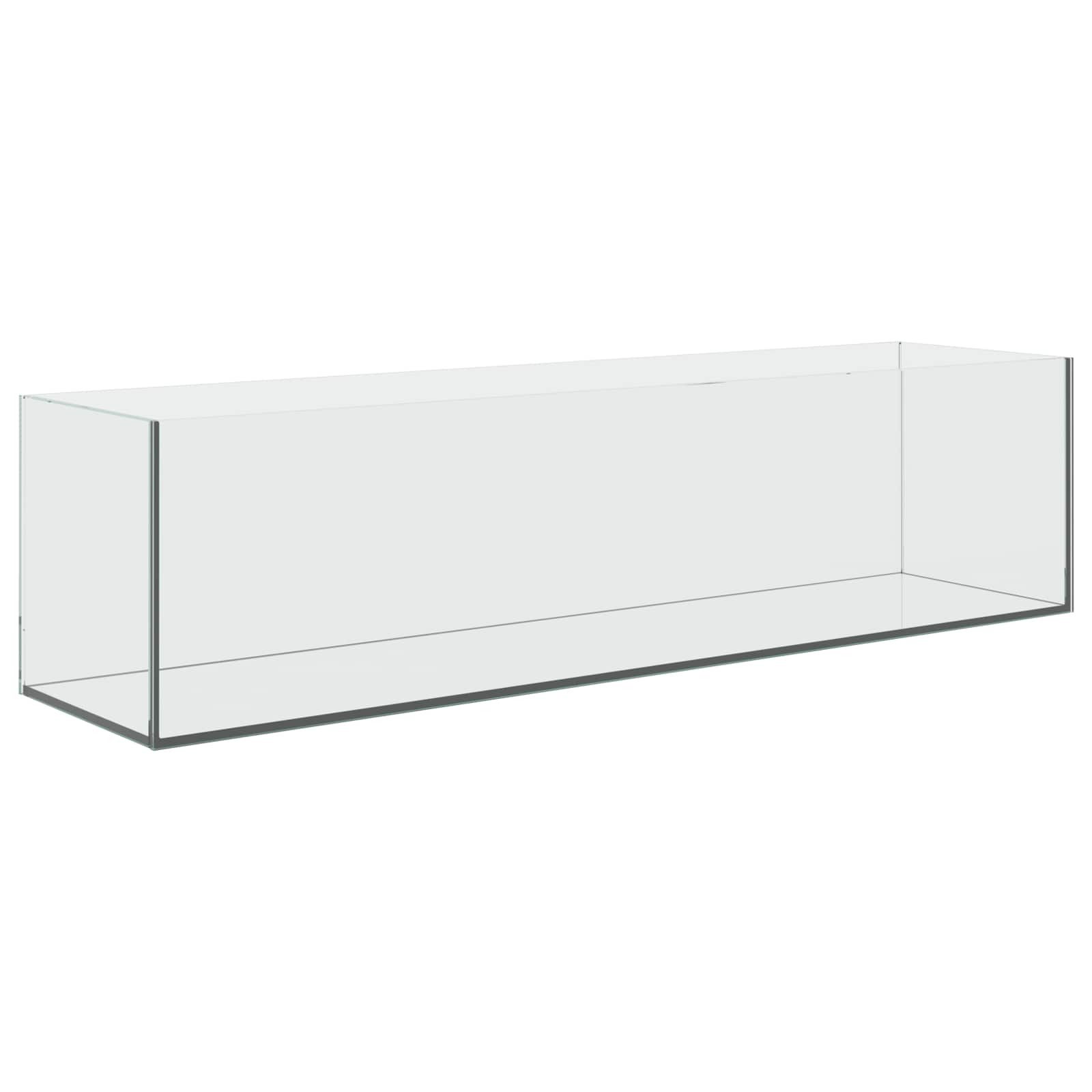 vidaXL Aquarium, Aquarium mit Speicher Transparent 80 x 20 x 20 cm Glas