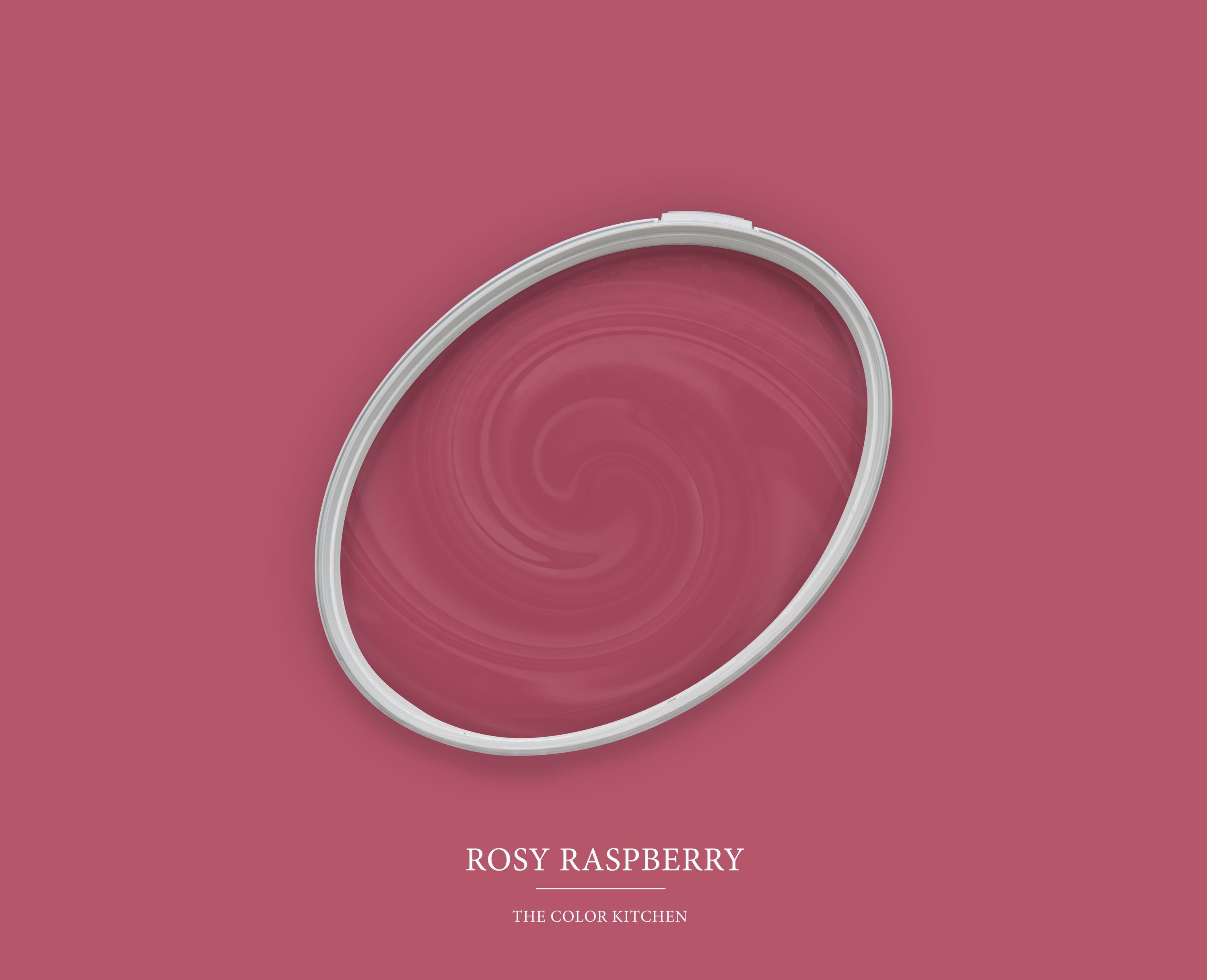 A.S. Création Wandfarbe, Wand- und Deckenfarbe Seidenmatt Innenfarbe 7011 2,5l Rosy Raspberry