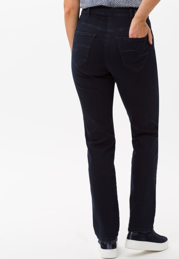 BRAX 5-Pocket-Jeans Style by RAPHAELA CORRY SLASH dunkelblau